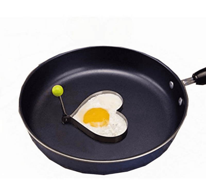 Eggform, hjerteform til stekte egg