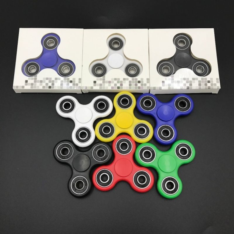 Fidget spinner, 10 stk, fraktfri levering